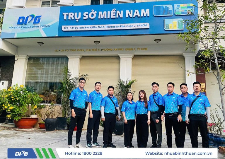 BPG Southern team members in front of company office