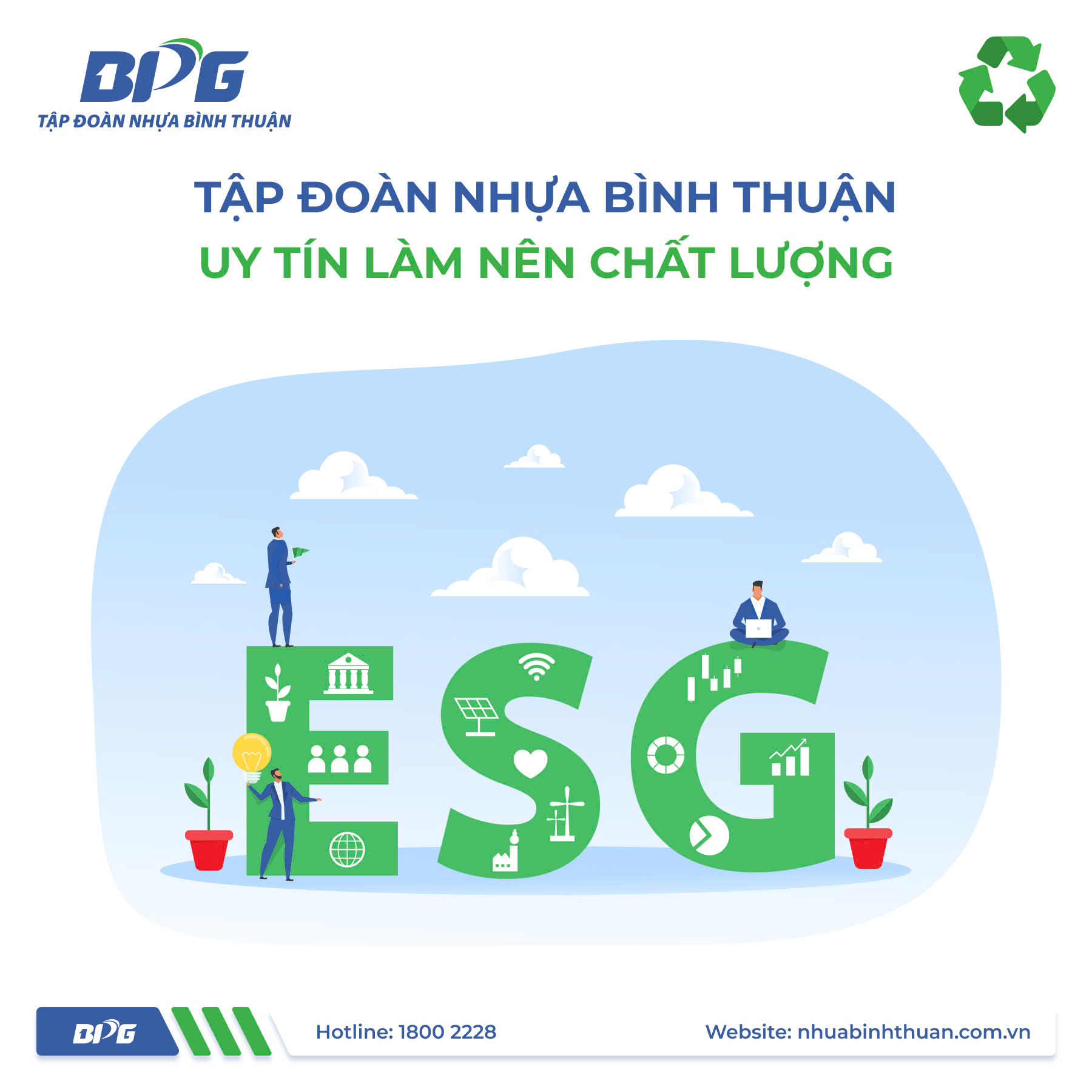 Tập đoàn Nhựa Bình Thuận - Uy tín làm nên chất lượng