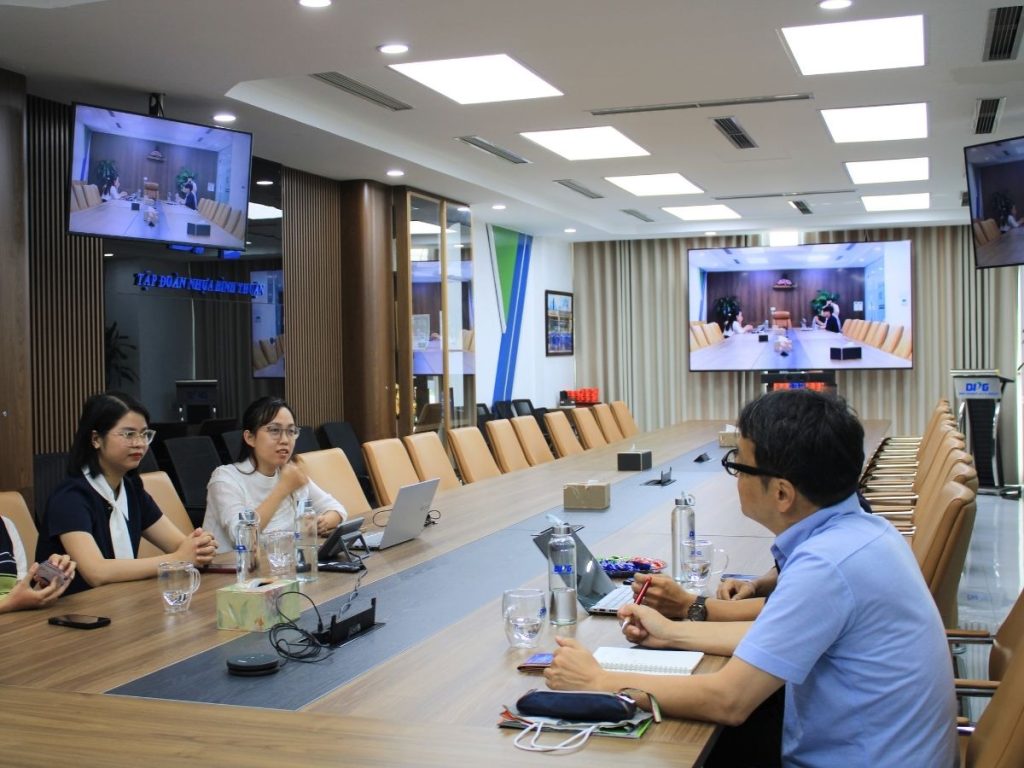 Hai bên chia sẻ về năng lực, định hướng phát triển và hệ sinh thái sản xuất